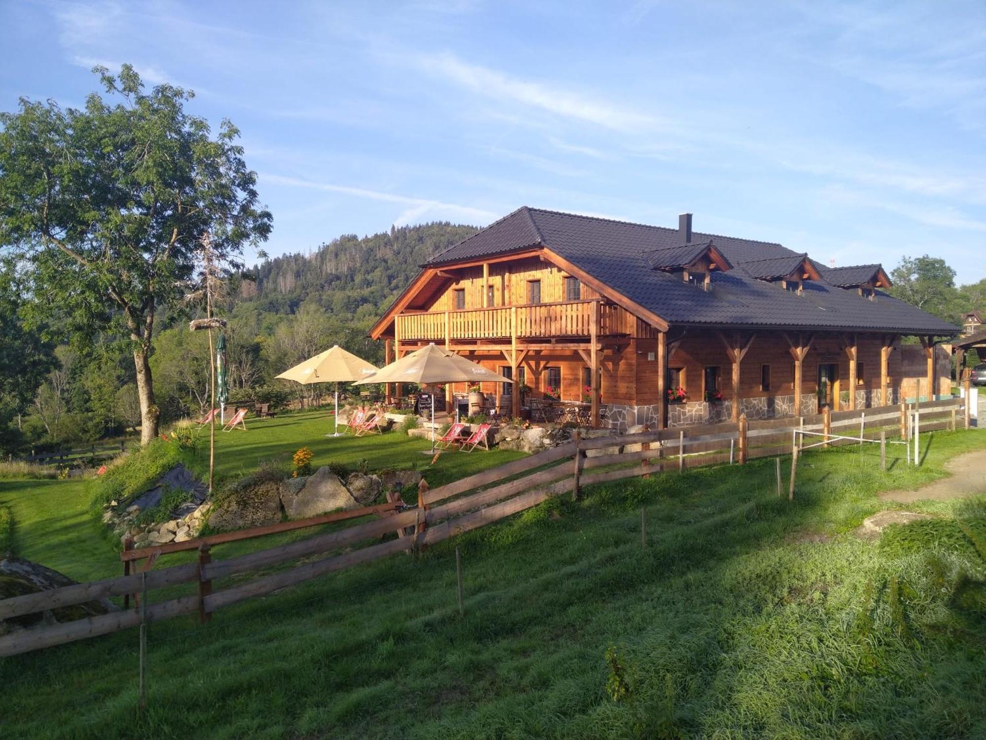 Penzion Farma Zleby Ceske Zleby Exterior photo