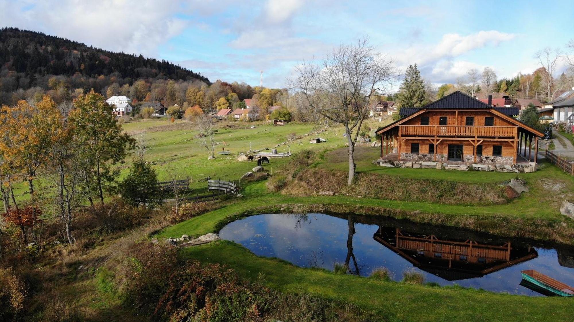 Penzion Farma Zleby Ceske Zleby Exterior photo