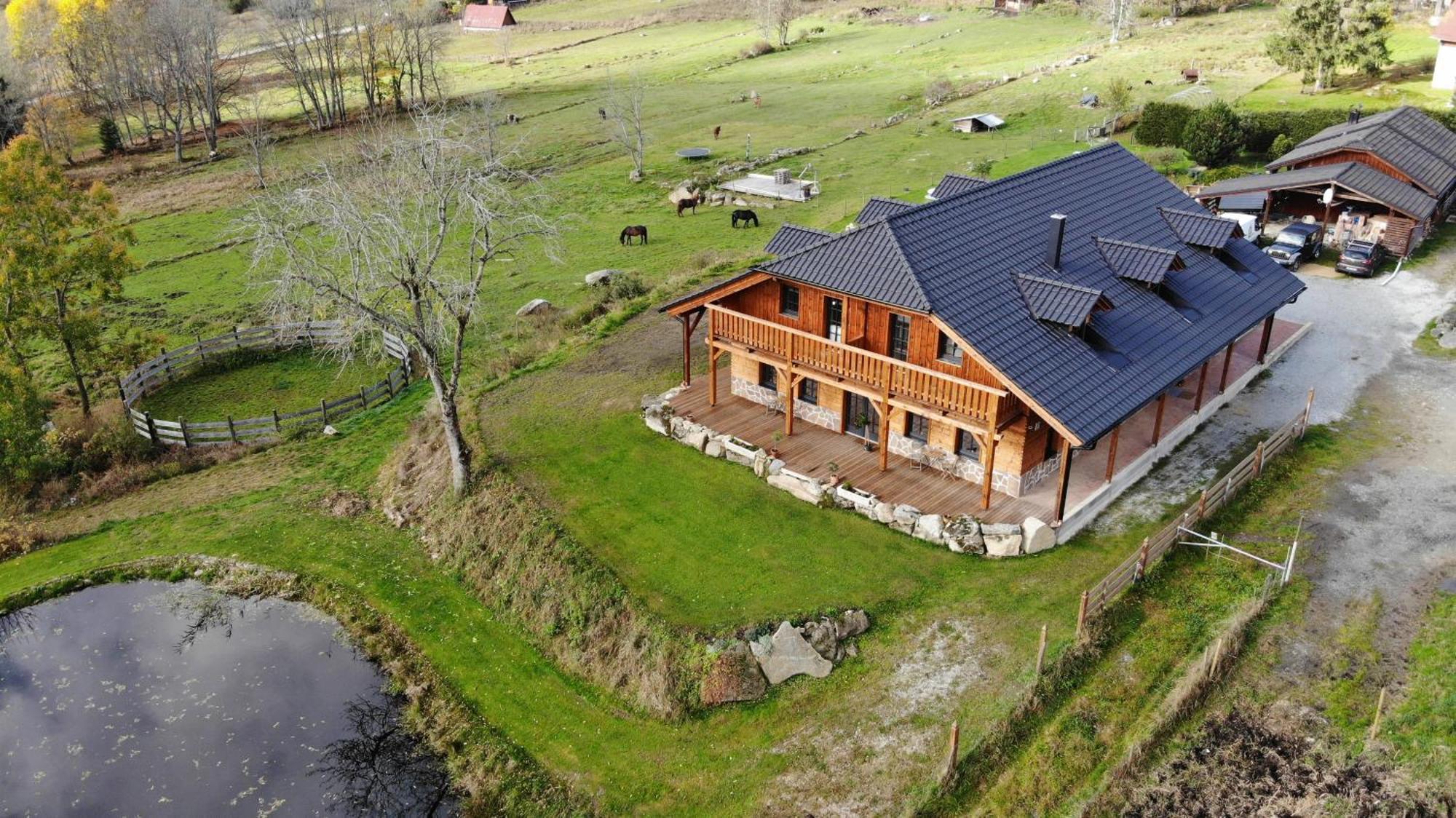 Penzion Farma Zleby Ceske Zleby Exterior photo